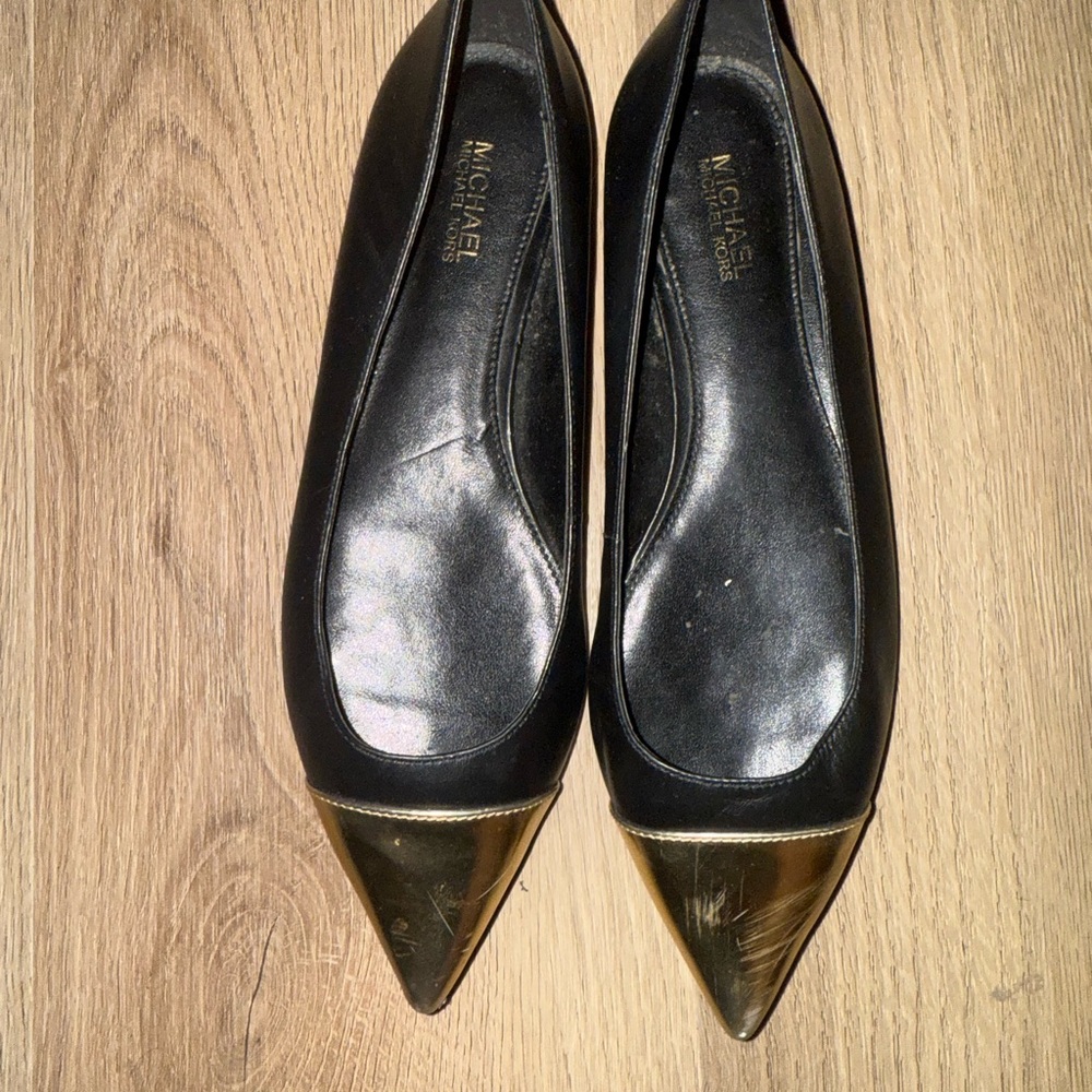 Michael Kors Black Mesh Stiletto Heels